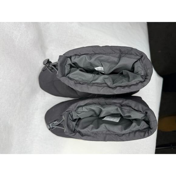 The Northface Winter Down Snow Boots Mens Black Quilted Nuptse Apres 9 main image 4